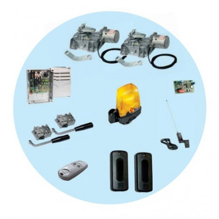 CAME KIT AUTOMAZIONE PER CANCELLI A BATTENTE FROG-AE FINO A 3,5 METRI 001U1924
