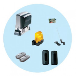 CAME KIT AUTOMAZIONE PER CANCELLI SCORREVOLI BX 74 FINO A 400KG 001U2923
