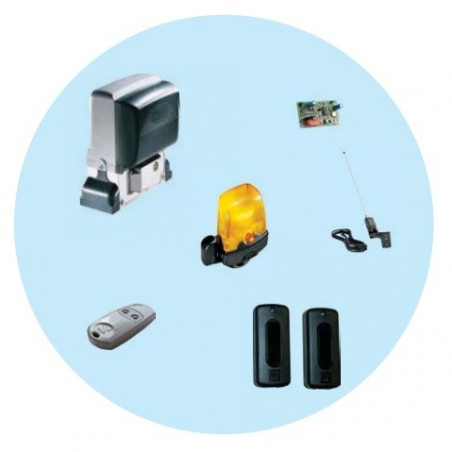 CAME KIT AUTOMAZIONE PER CANCELLI SCORREVOLI BX 78 FINO A 800KG 001U2313
