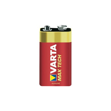 VARTA MAX TECH Alkaline 9V Alcalino SPEDIZIONE IMMEDIATA